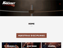 Tablet Screenshot of knockout.cl
